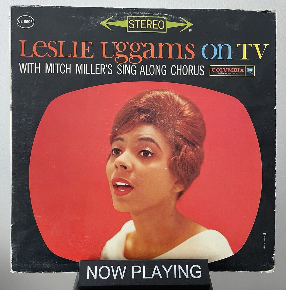 LESLIE UGGAMS ON TV ALONG VINYL LP COLUMBIA RECORDS 1961 Funk Soul Music